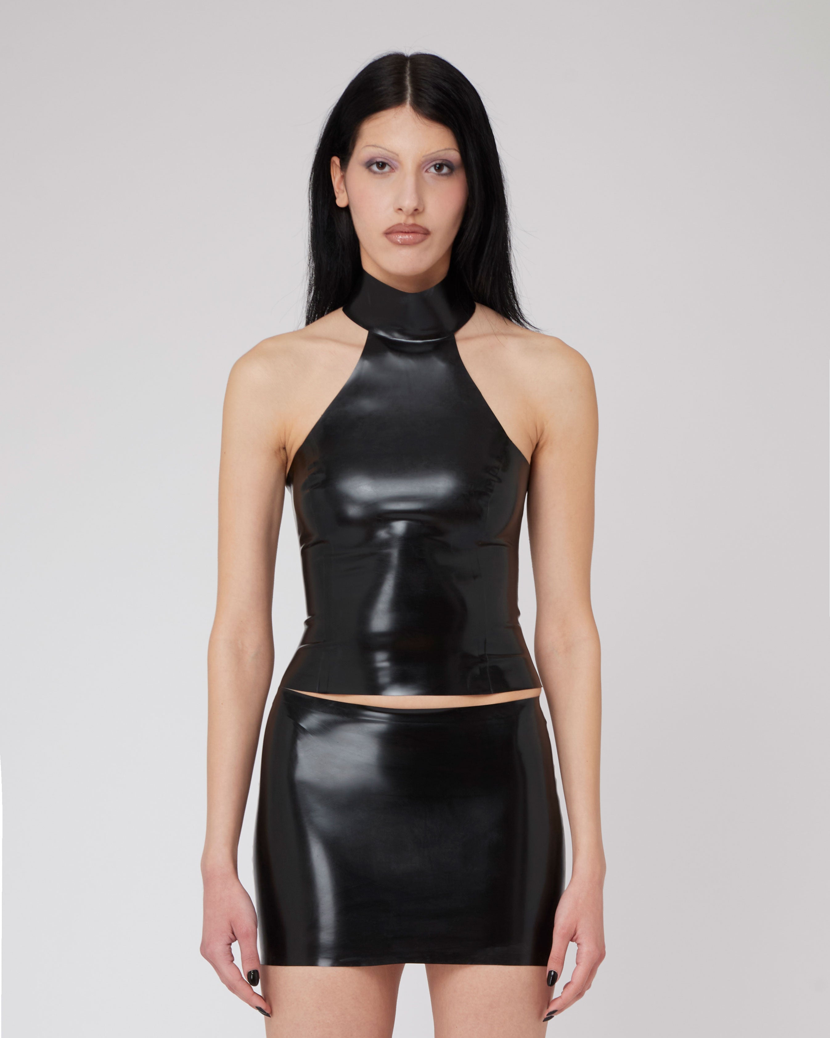 GLENDA - Top a collare