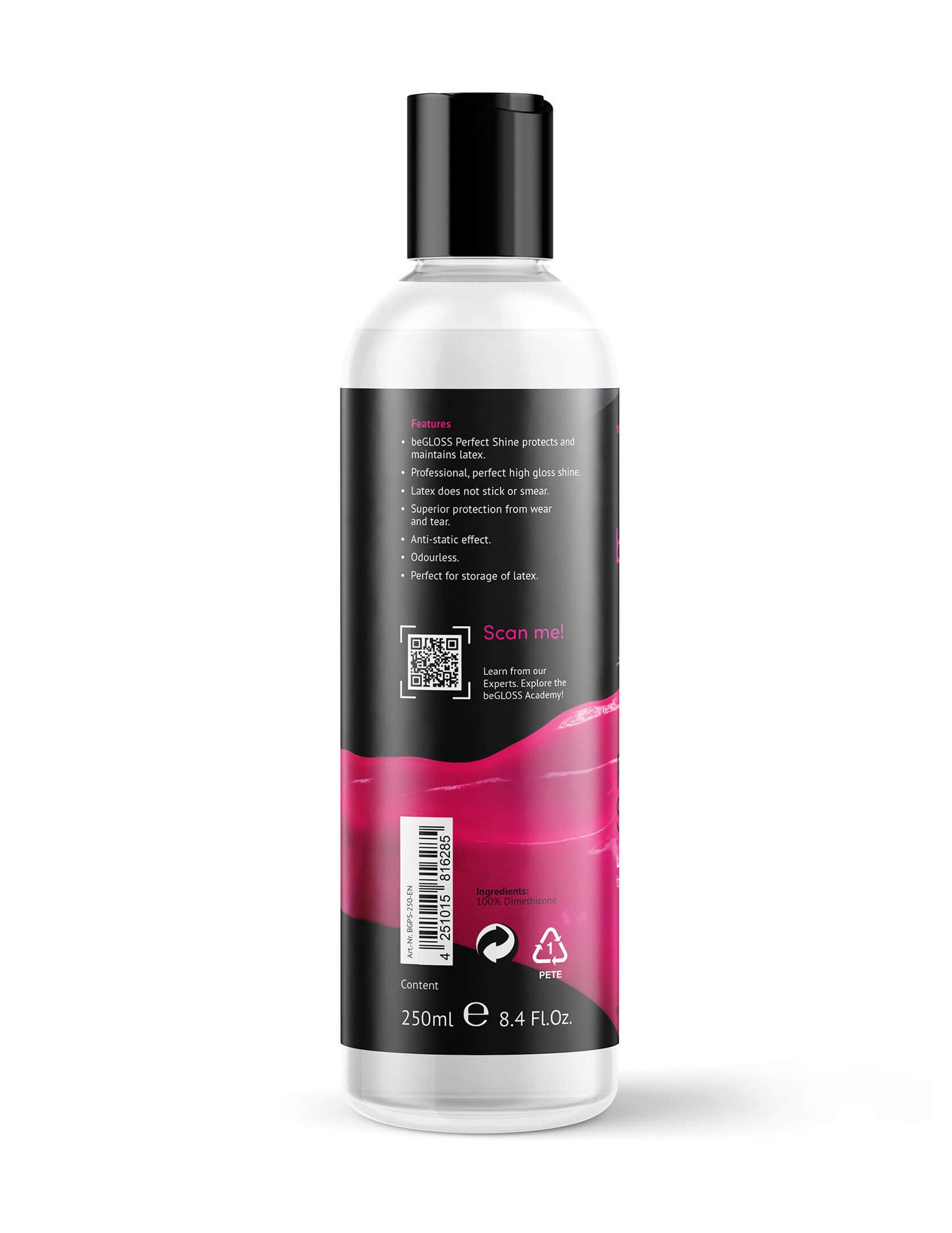 PERFECT SHINE 250 ml - LATEX POLISH AND CARE