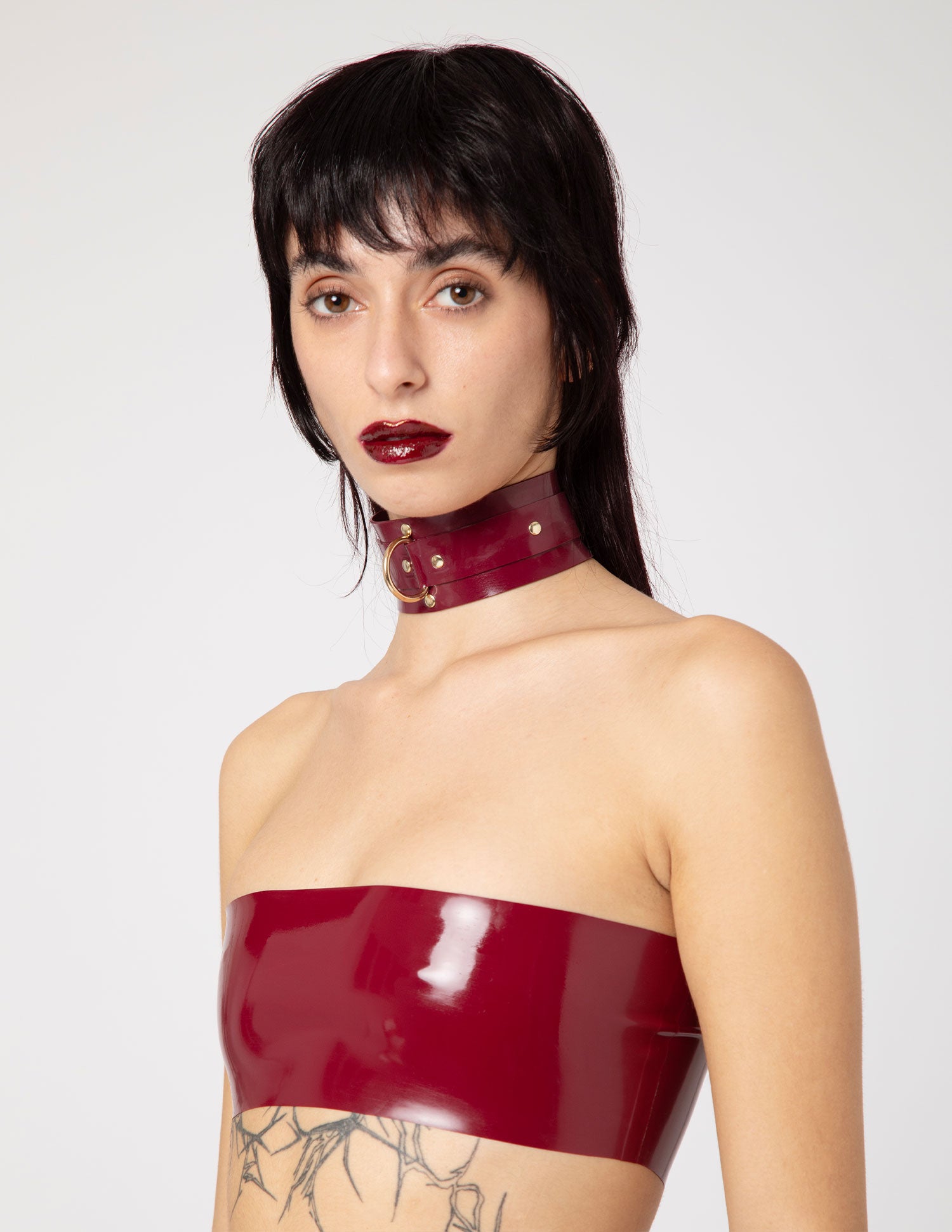 Latex Bondage Choker