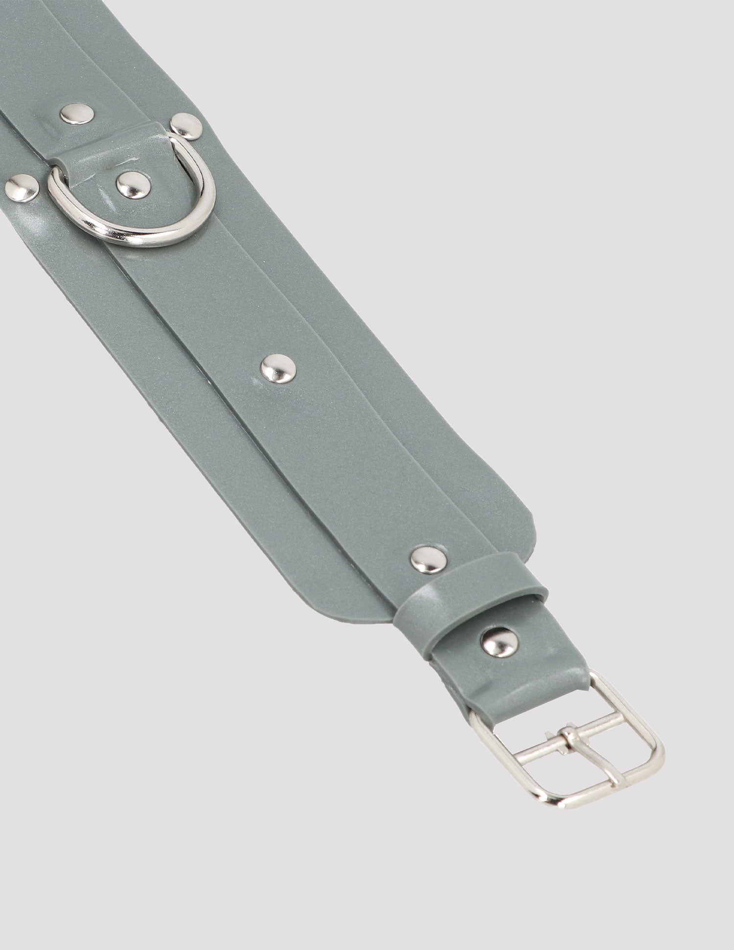 Bondage Choker finiture argentate