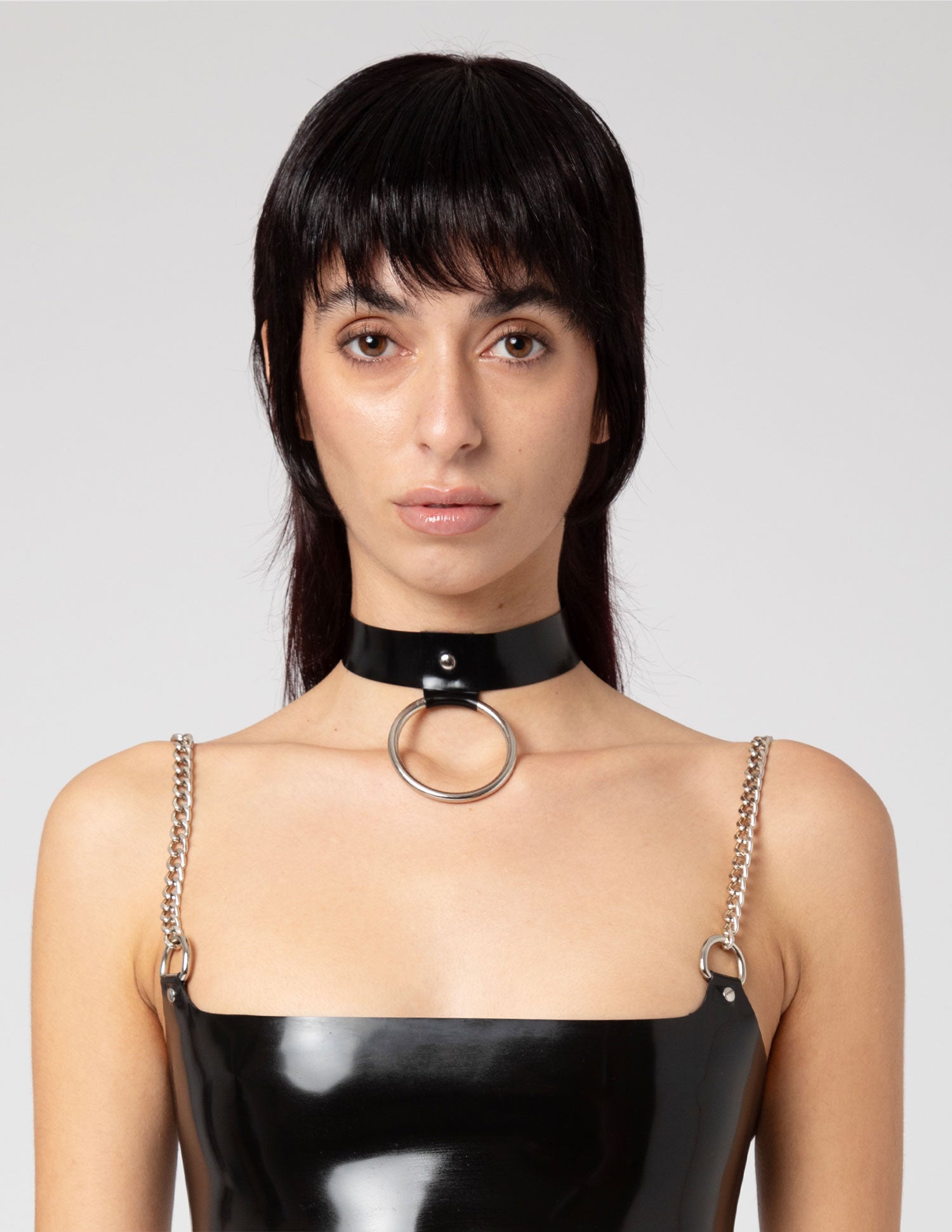 Choker anello grande in Lattice