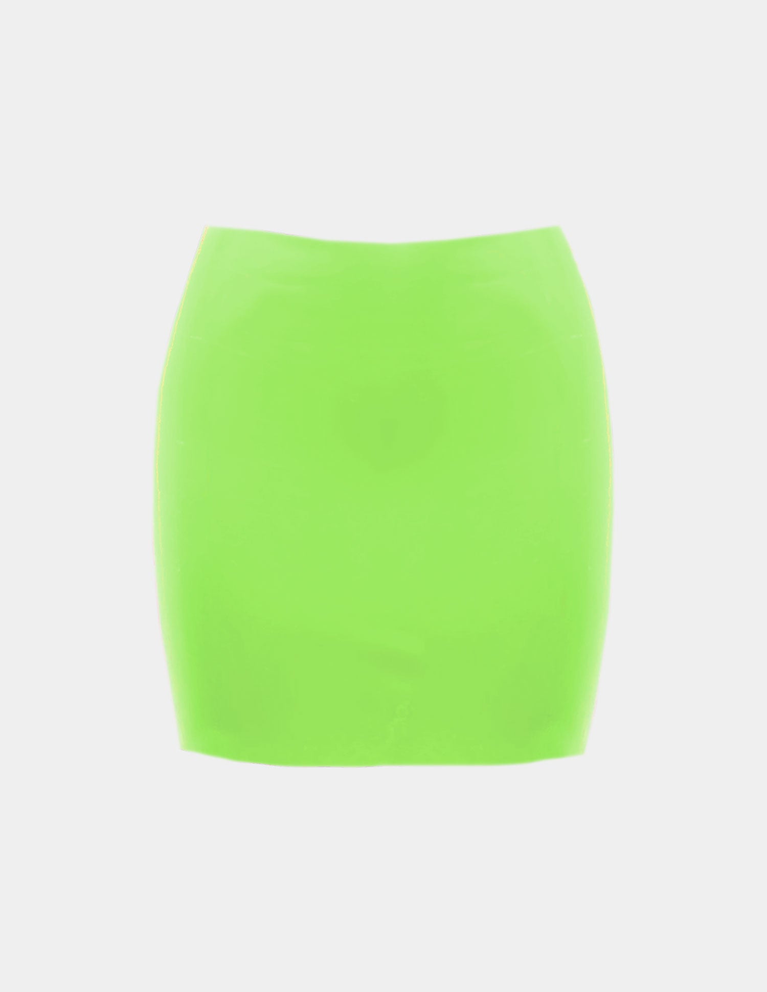 Miniskirt - Neon Lime Green - M