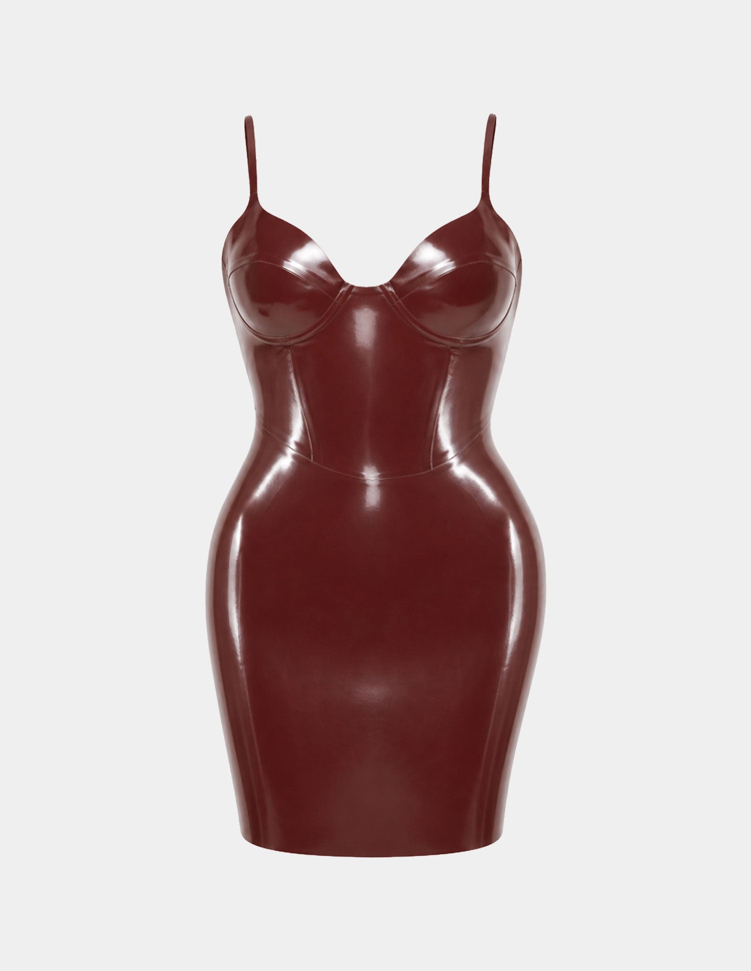 ASIA Mini Dress - Borwn