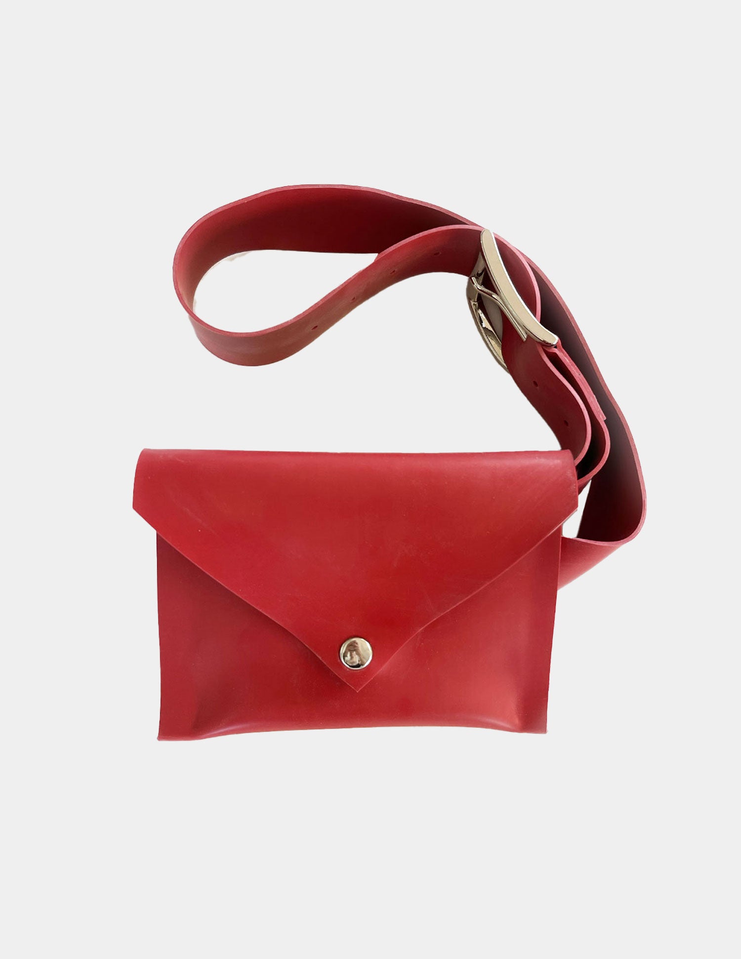 Belt with Pouch - Red - XS/S
