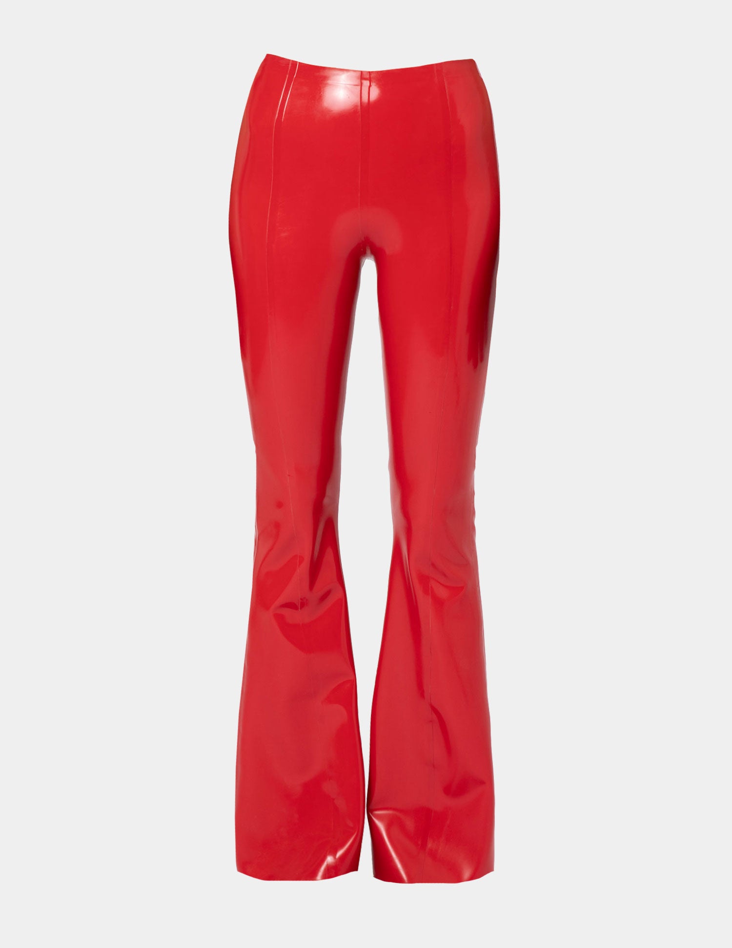 Flared Pants - Red