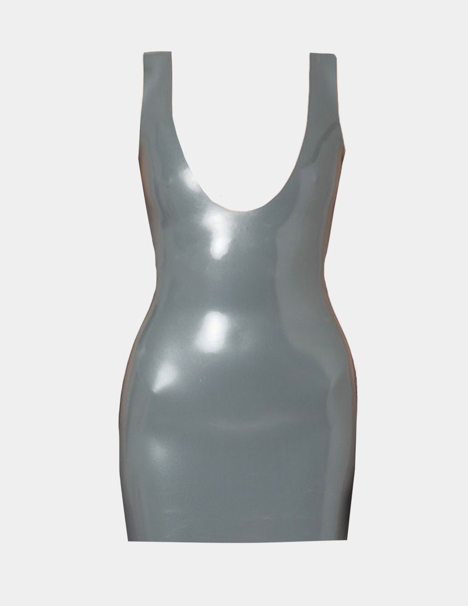 CARLA Mini Dress - Silver - XS