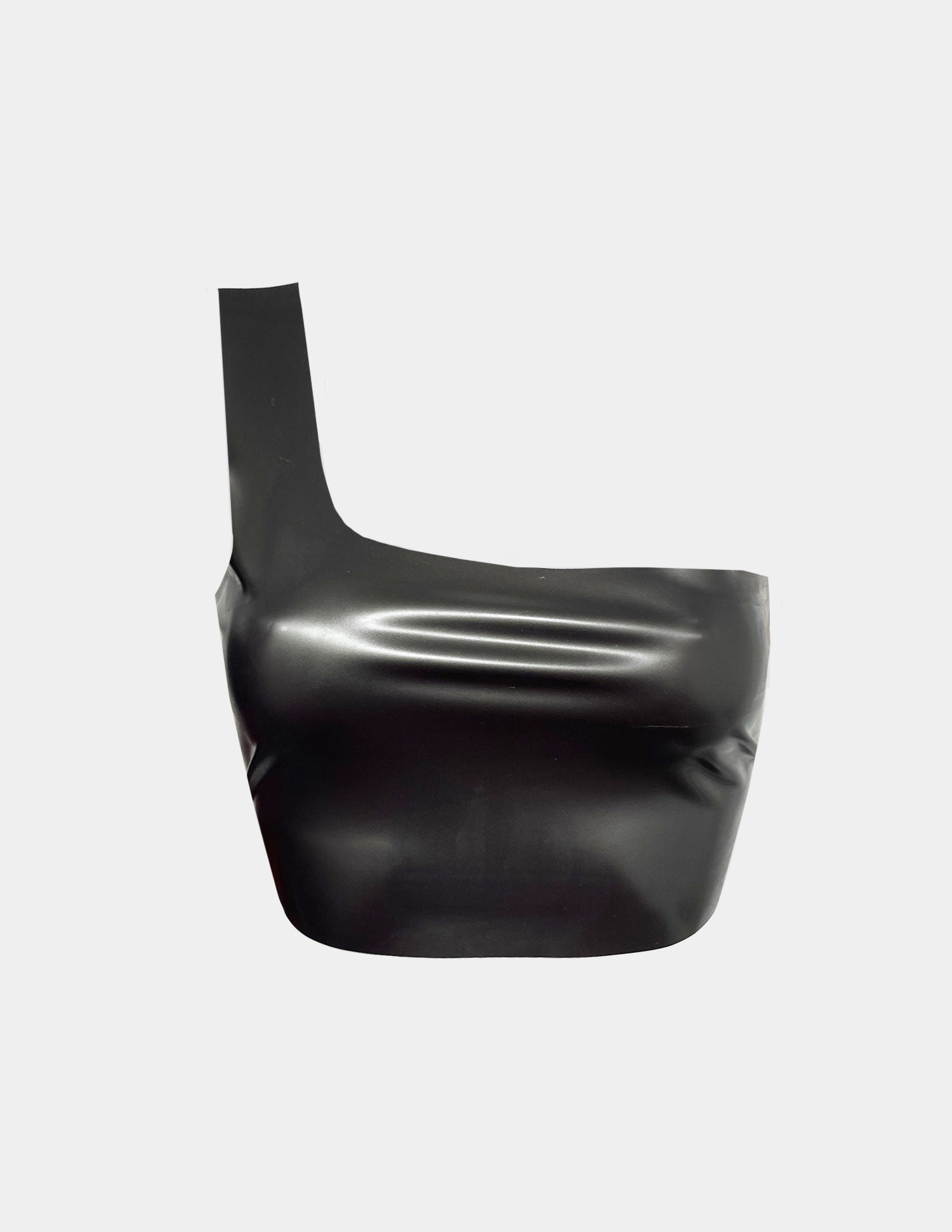 One Shoulder top - Titanium