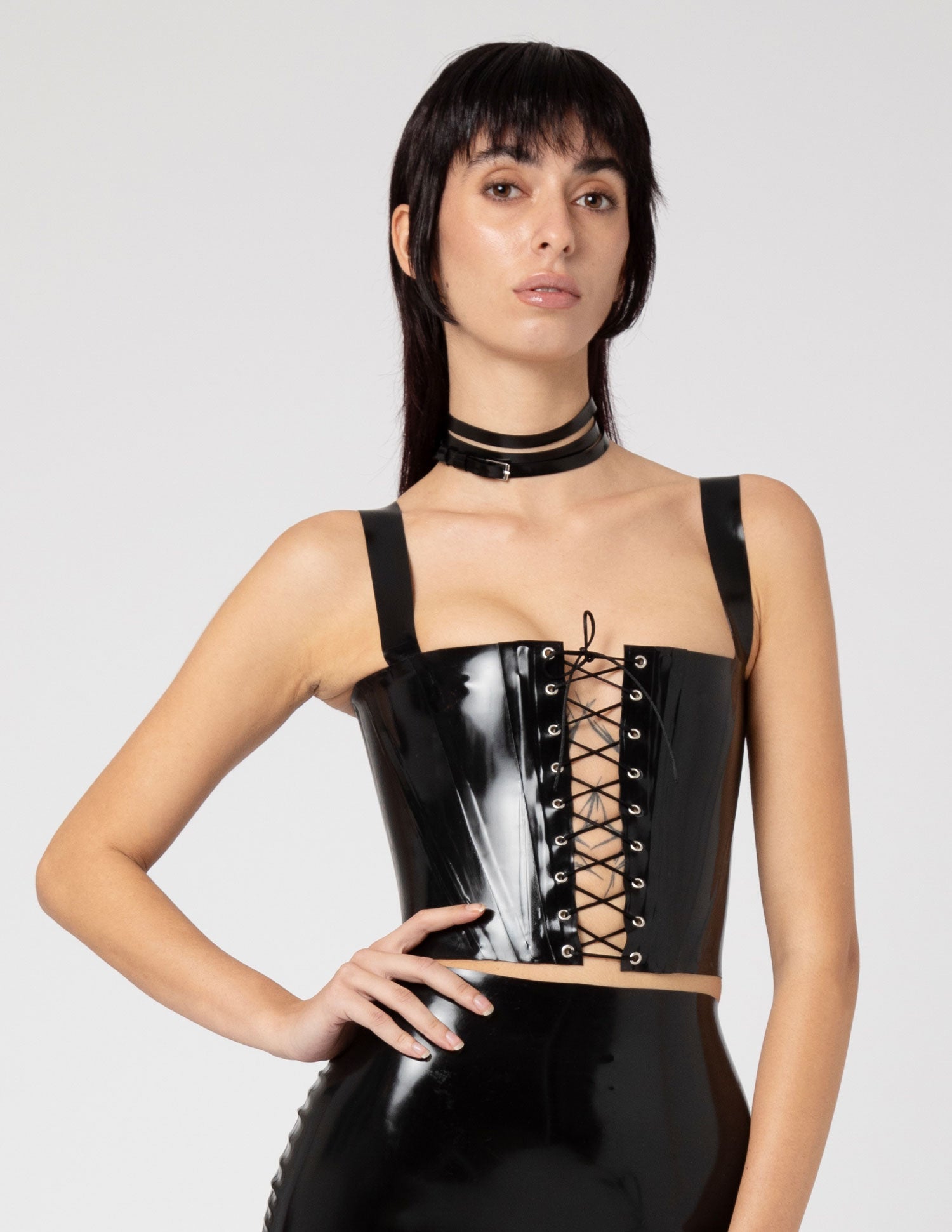 BEATRICE - Corsetto in Lattice