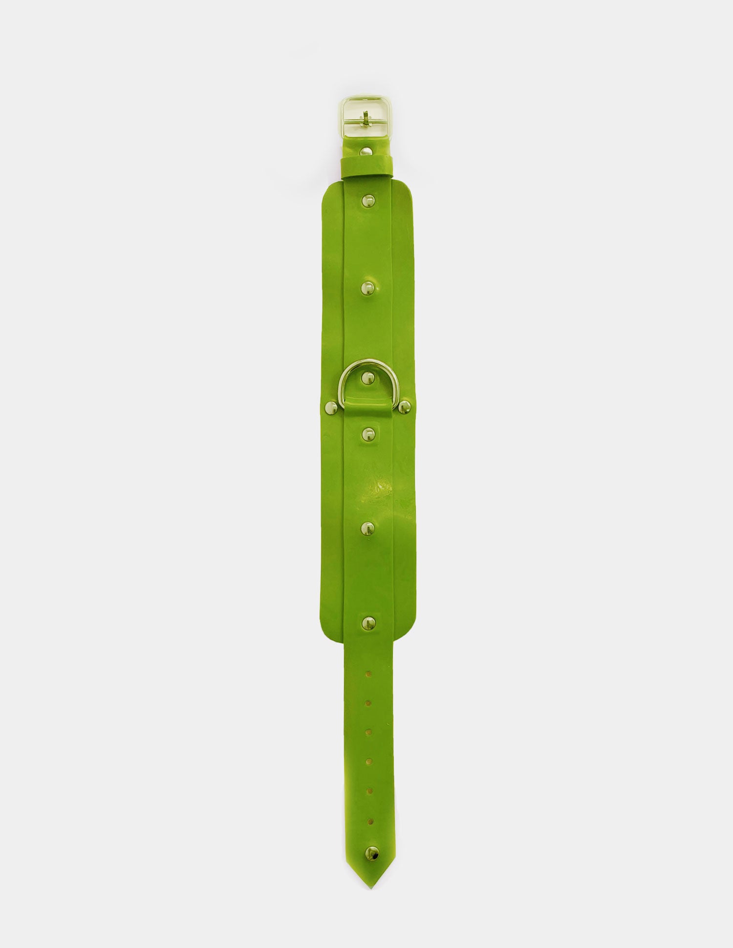 Choker Bondage - Verde / Oro