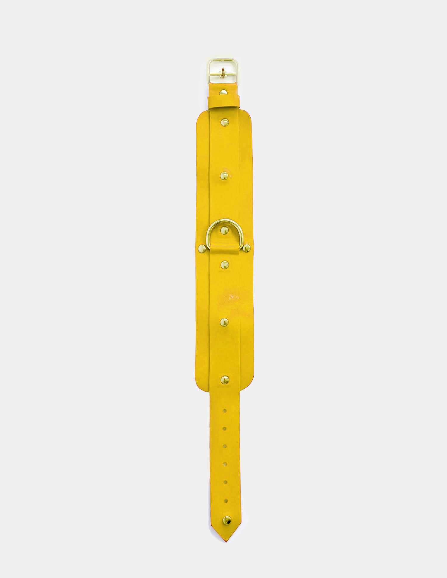 Choker Bondage - Giallo / Oro