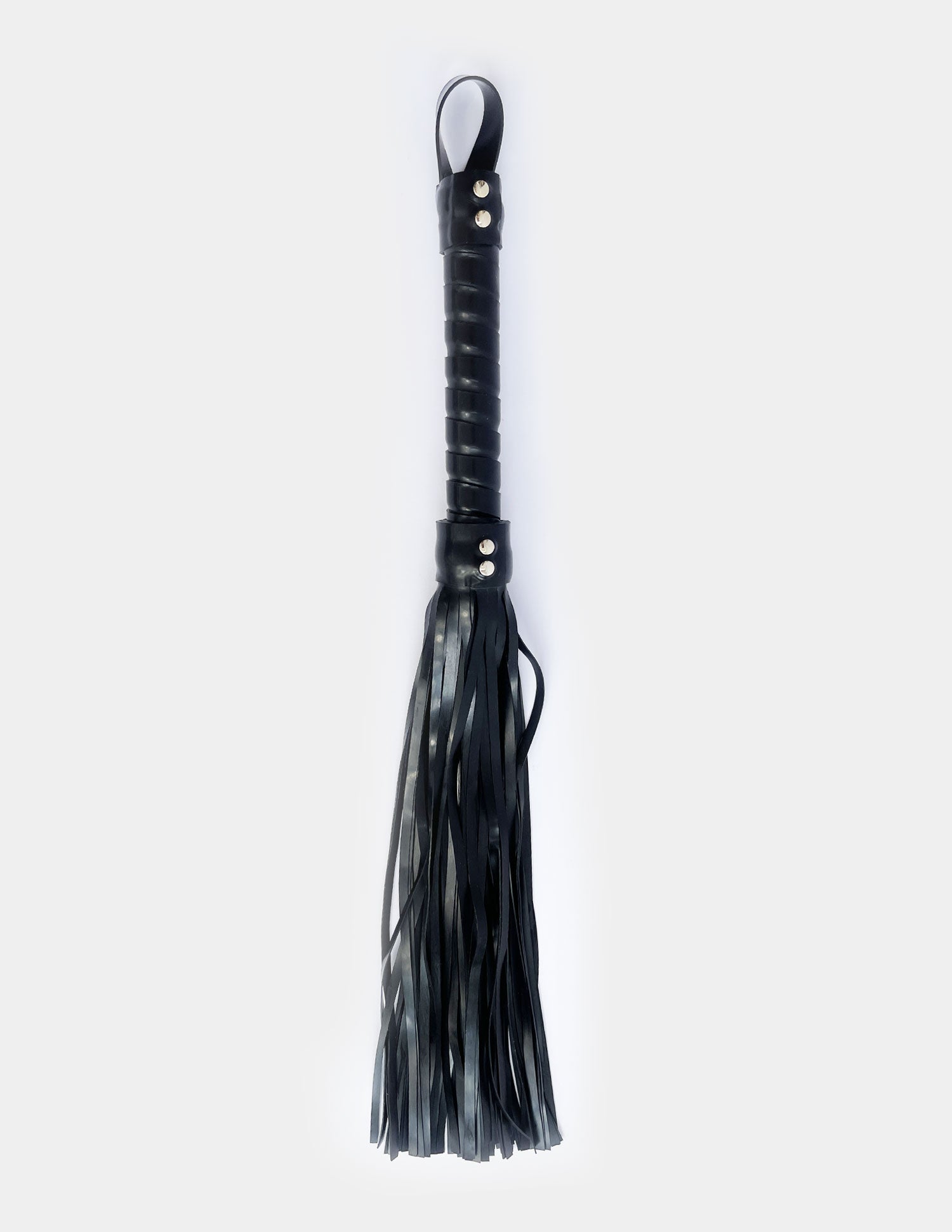 Frusta con frange - Nero