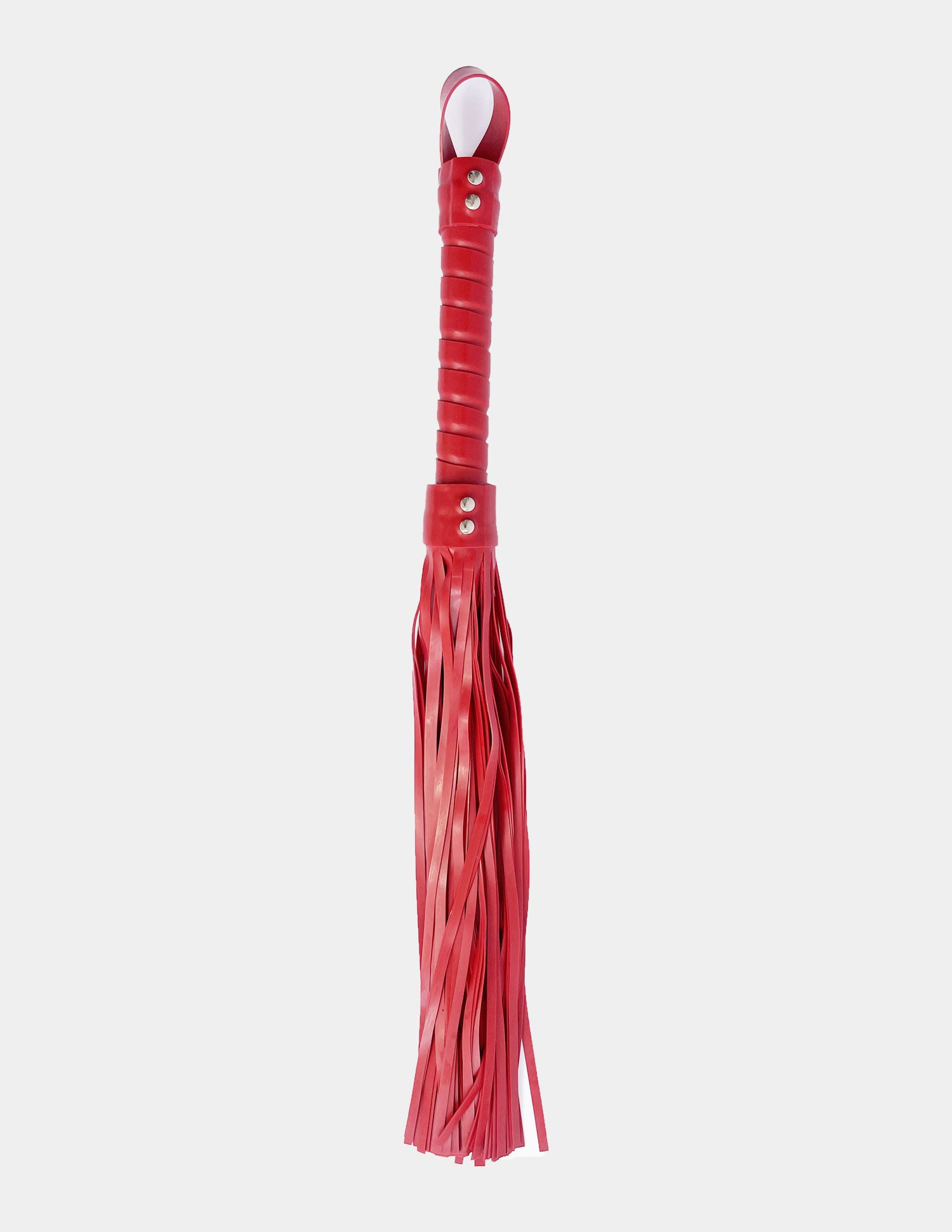 Frusta con frange - Rosso