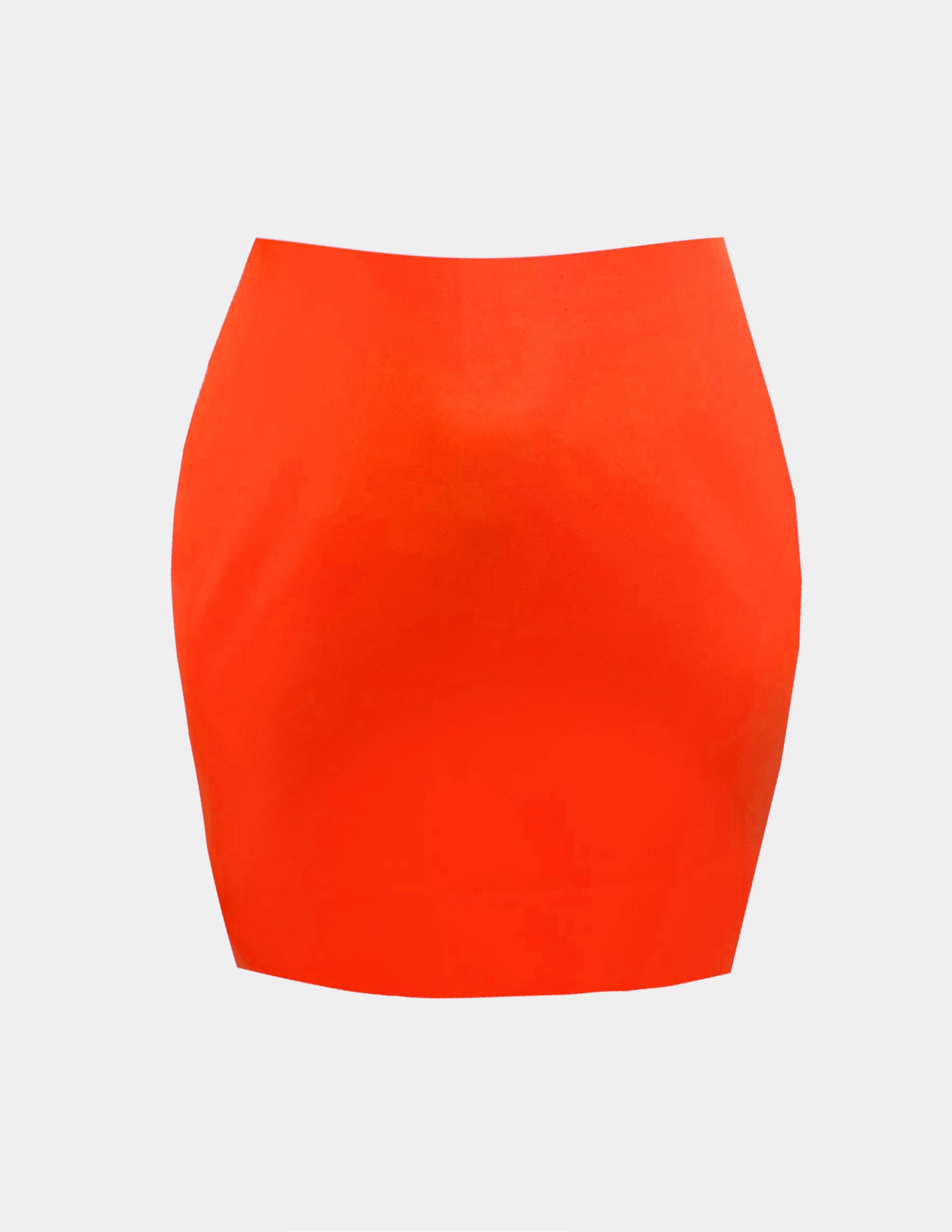 Minigonna - Arancione Neon Semitrasparente