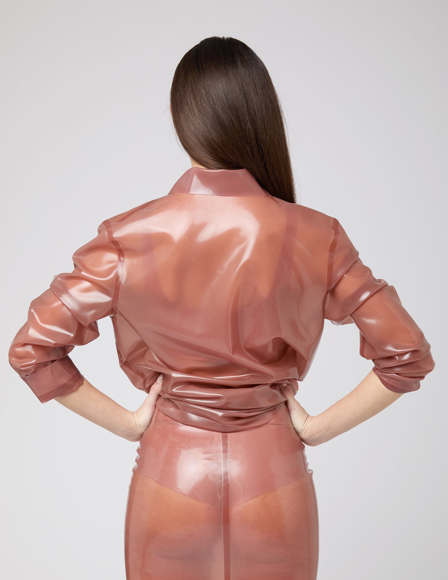 Camicia Trasparente - Rosé - S/M