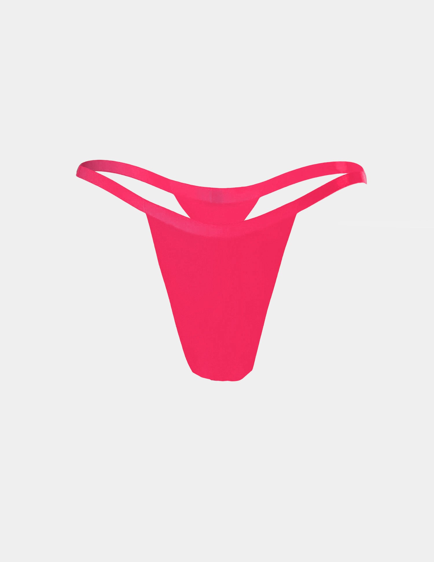 Latex Thong Neon Magenta