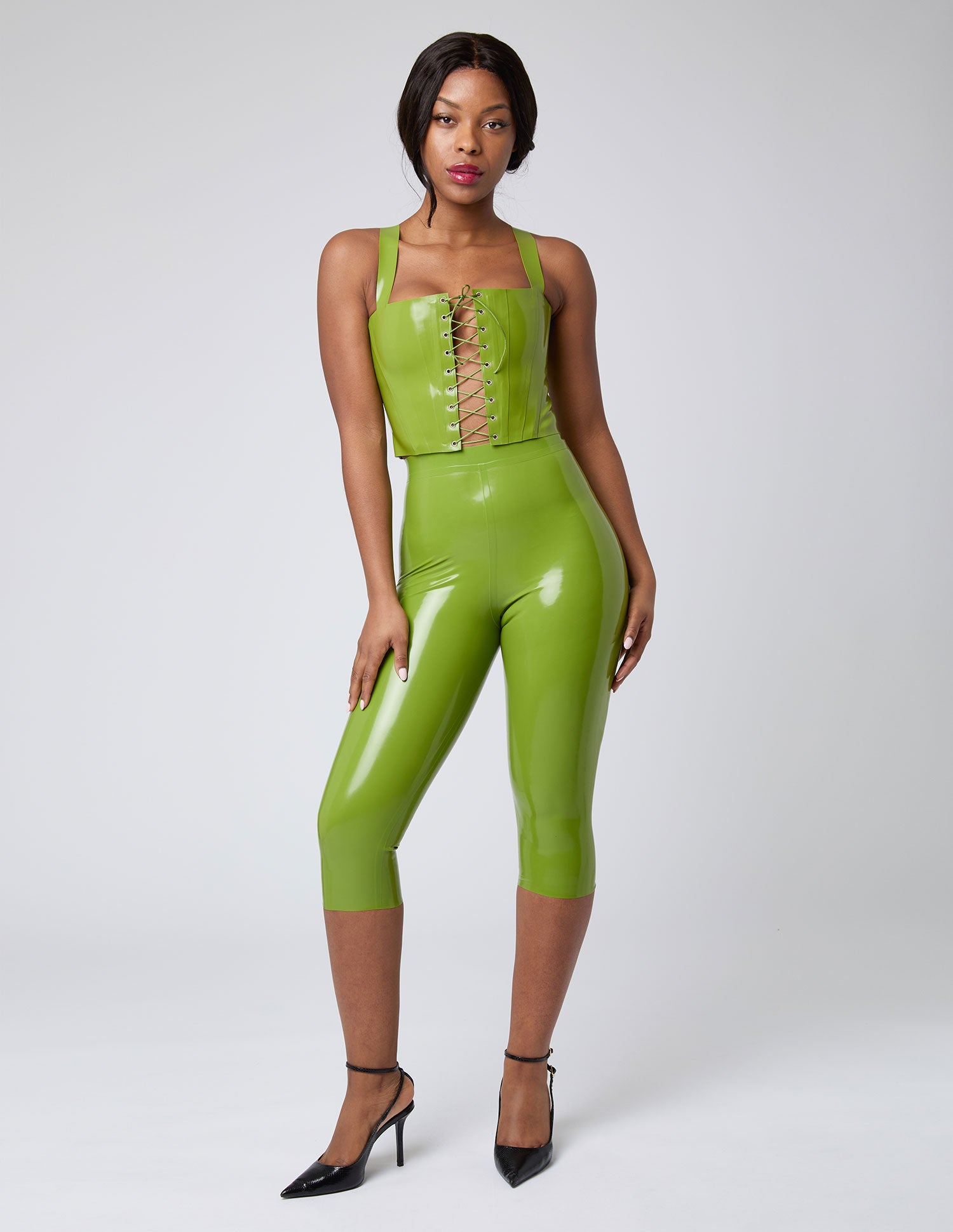 BEATRICE Corset - Green - M