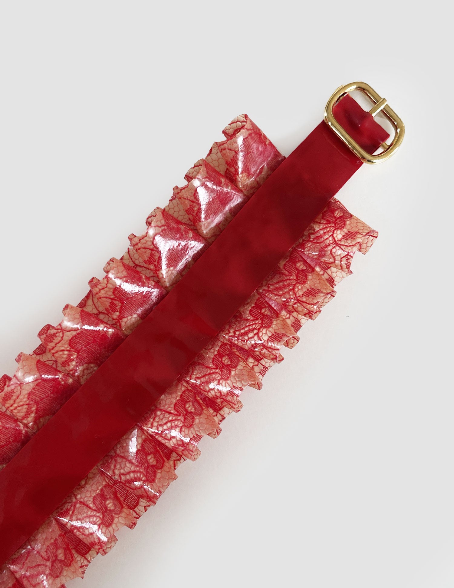 Latex Lace Choker
