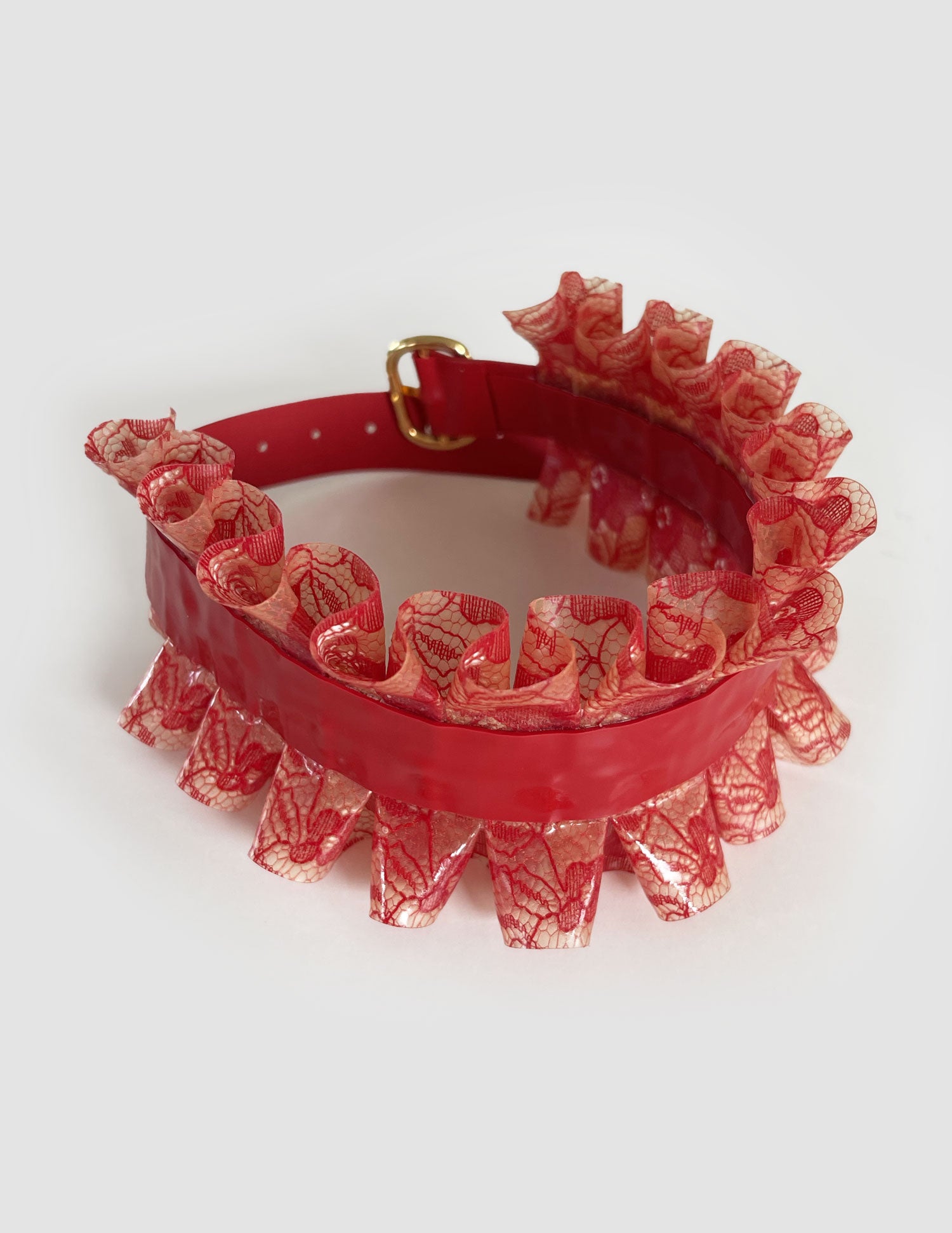 Latex Lace Choker