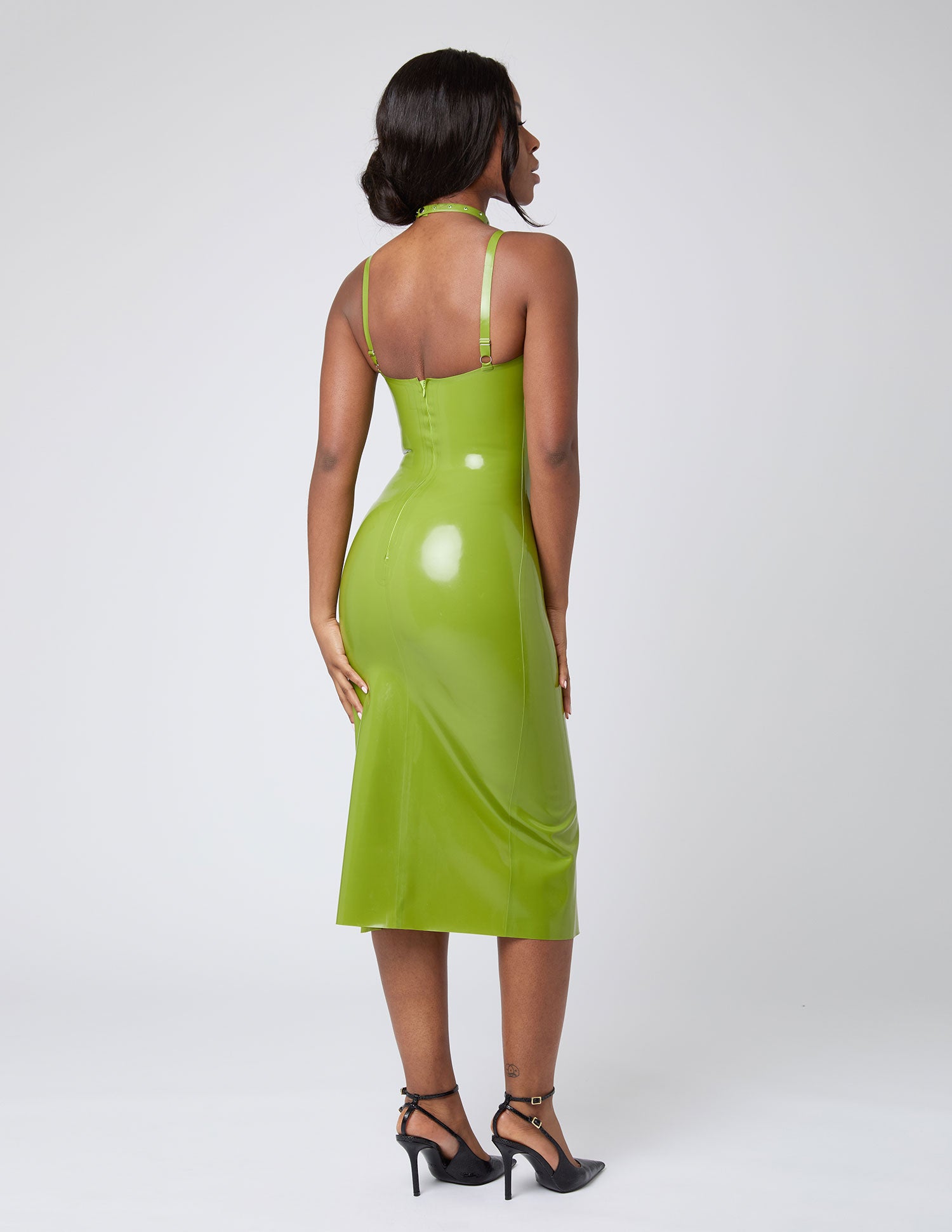 AMALIA Abito midi - Verde - XS/B