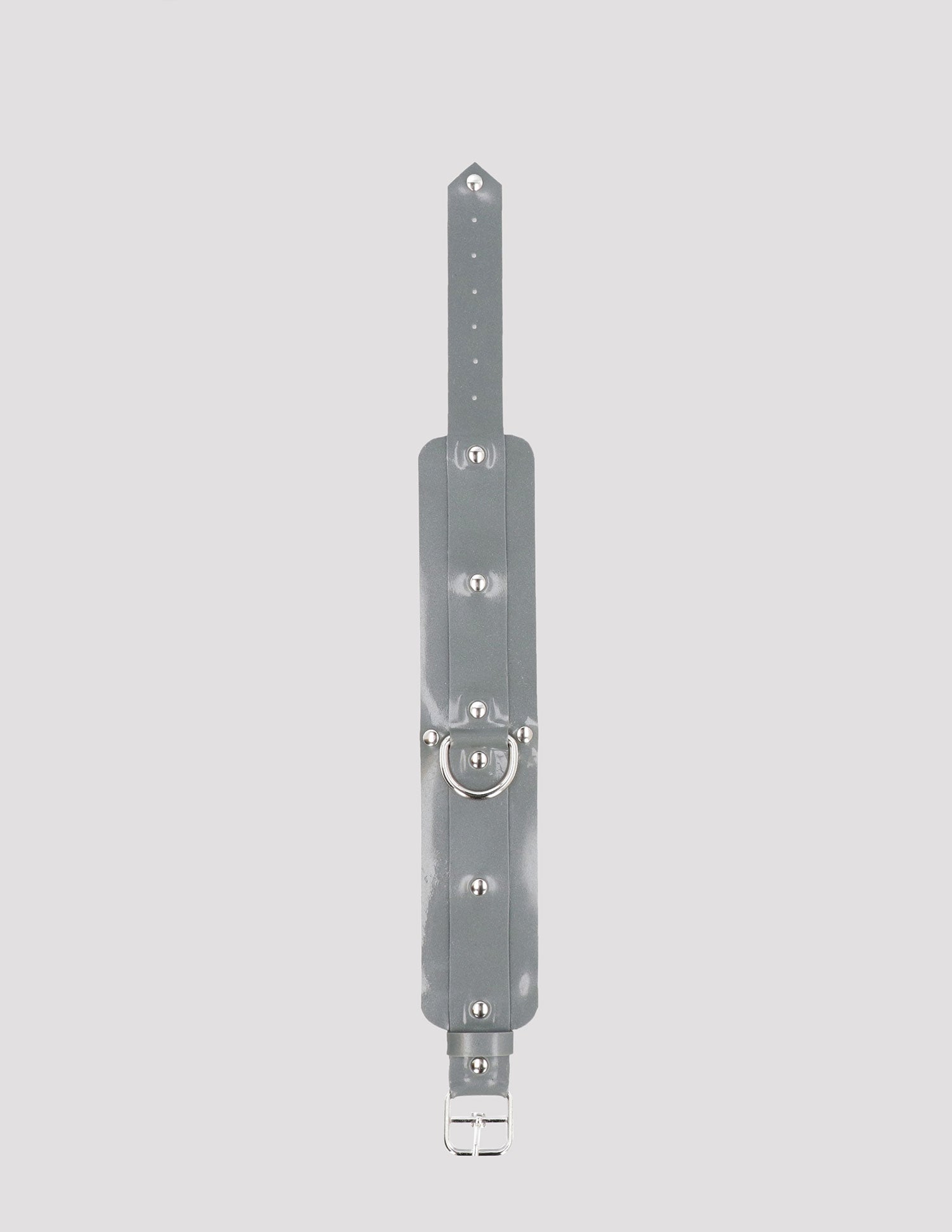Bondage Choker finiture argentate