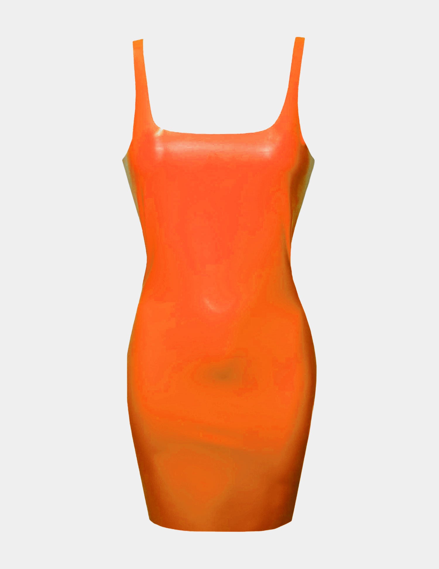 Slip Dress - Arancione Neon