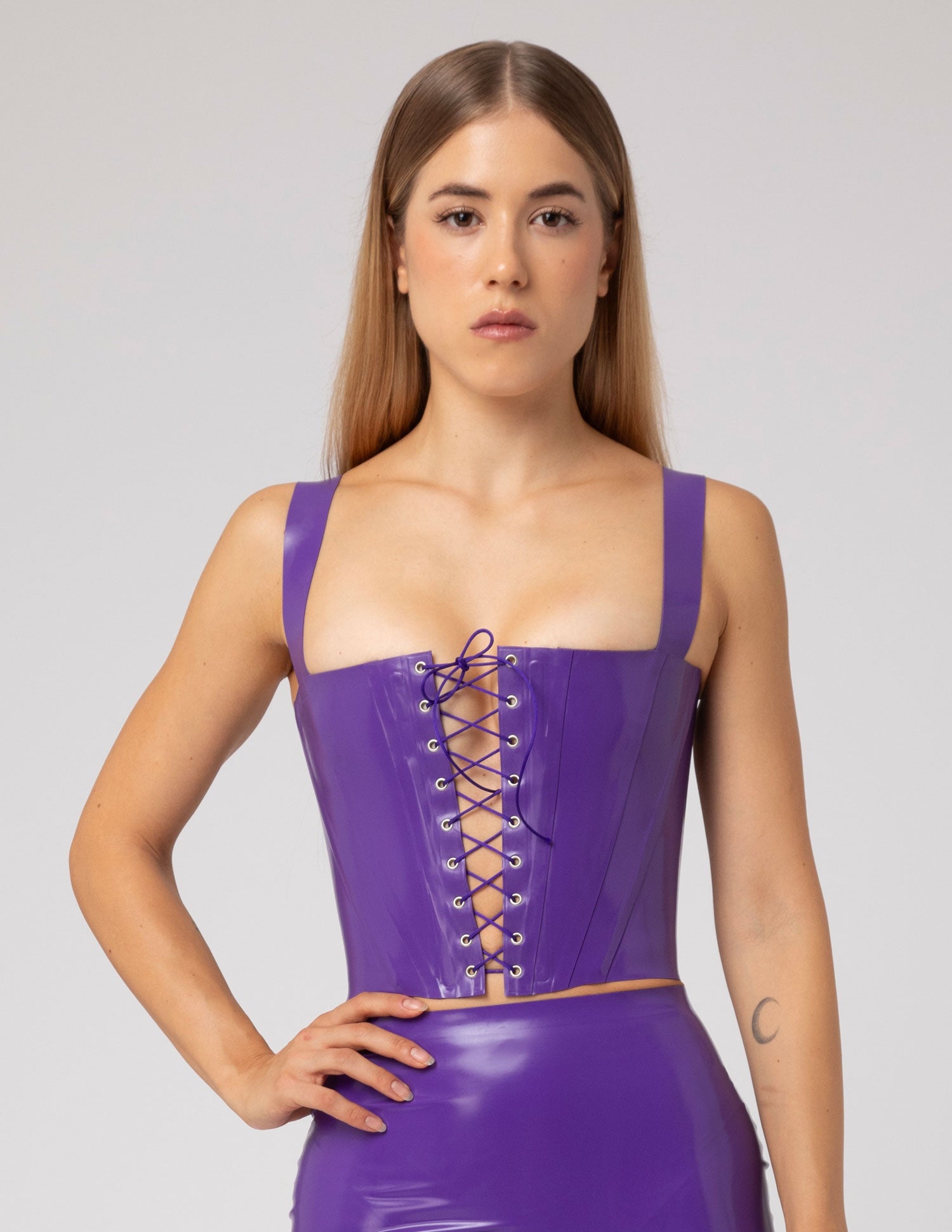 BEATRICE - Latex corset