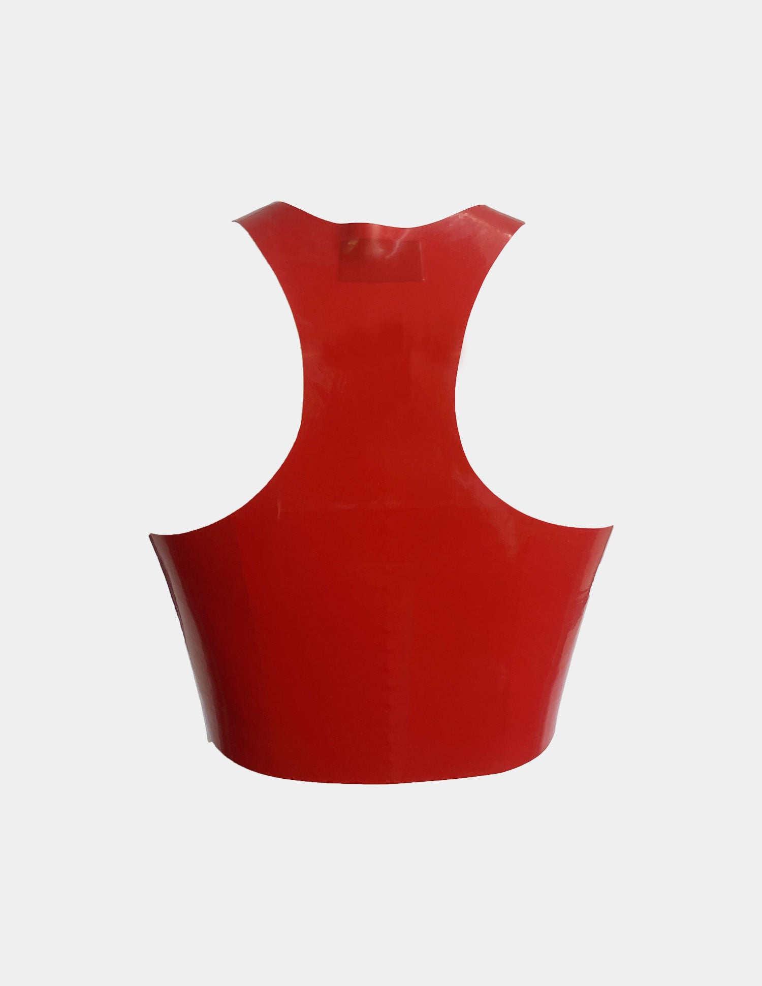 Top Cut Out - Rosso
