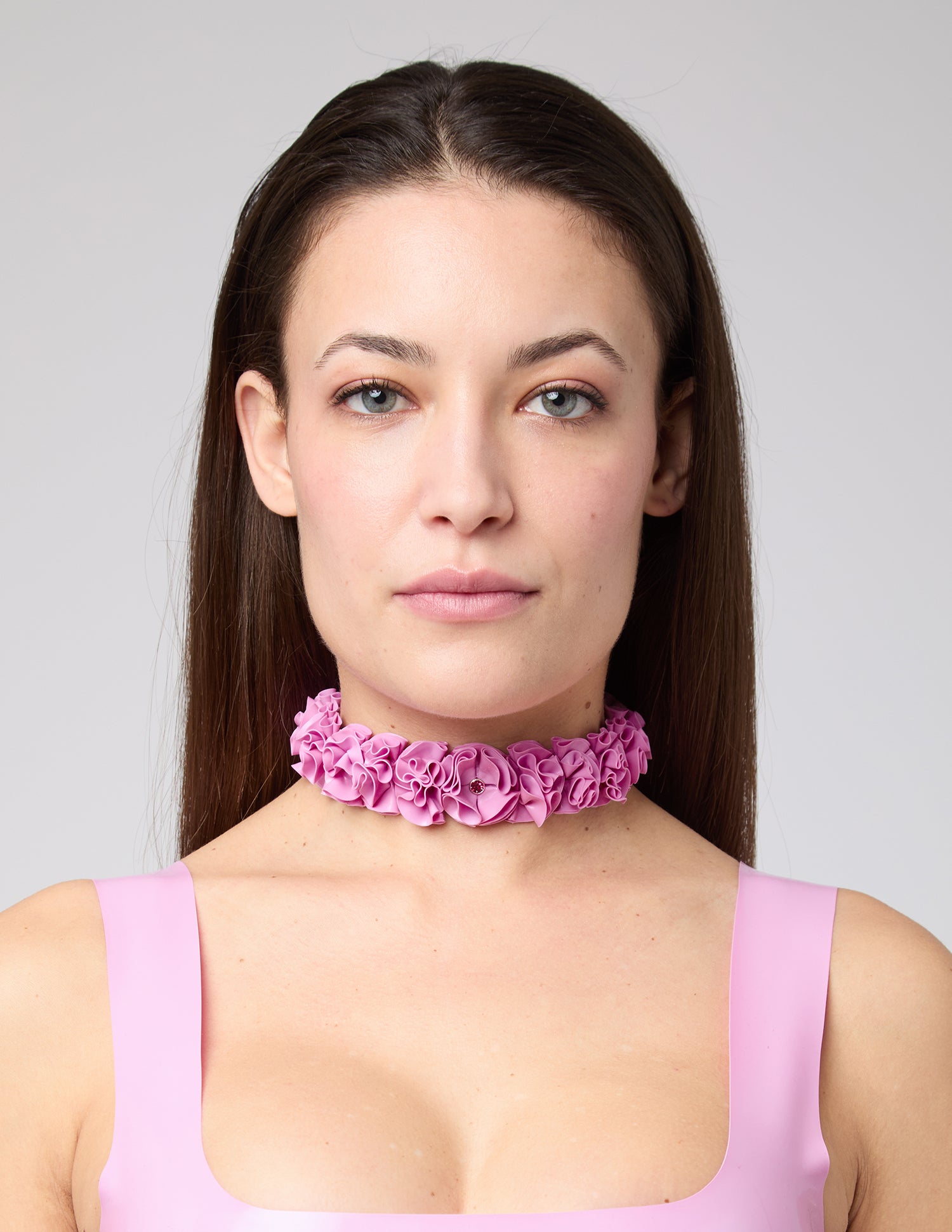 FLORA - Choker with flowers